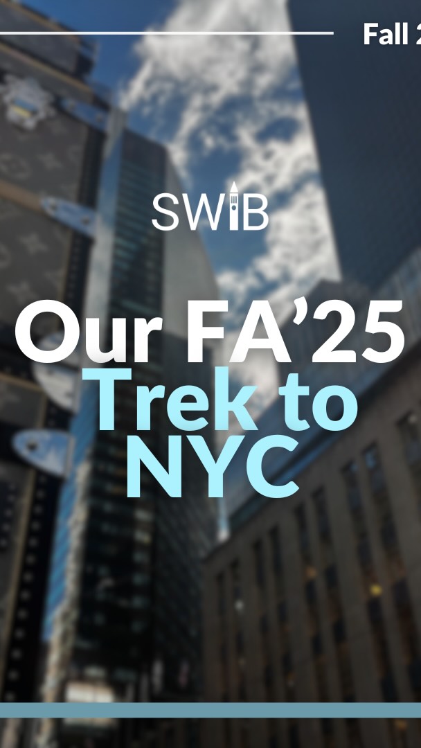 Clips of our annual trek to New York City where members had the opportunity to visit DigitalBridge, LionTree, Deloitte, and UBS. Thank you to all of the firms and professionals who hosted us!