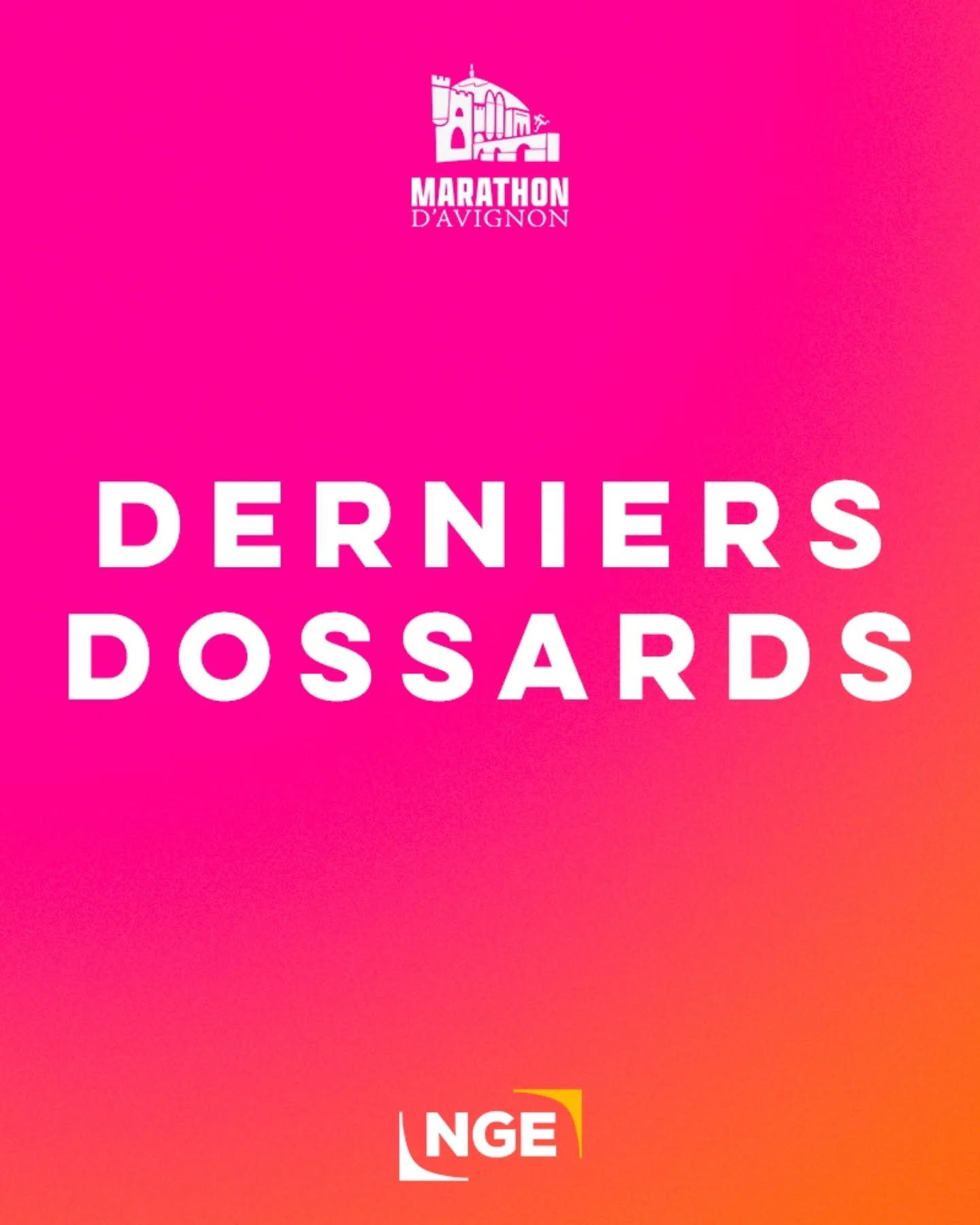 😍 Vous êtes déjà plus de 2000 inscrits sur le format Marathon !!!
⚠️ Derniers dossards disponibles sur @finishers_off 👉 lien en bio
🗺️ Les grandes lignes du parcours sont fixées, il reste quelques détails à peaufiner avant de vous le dévoiler 🙌
#Avignon #AvignonMarathon #MarathonAvignon