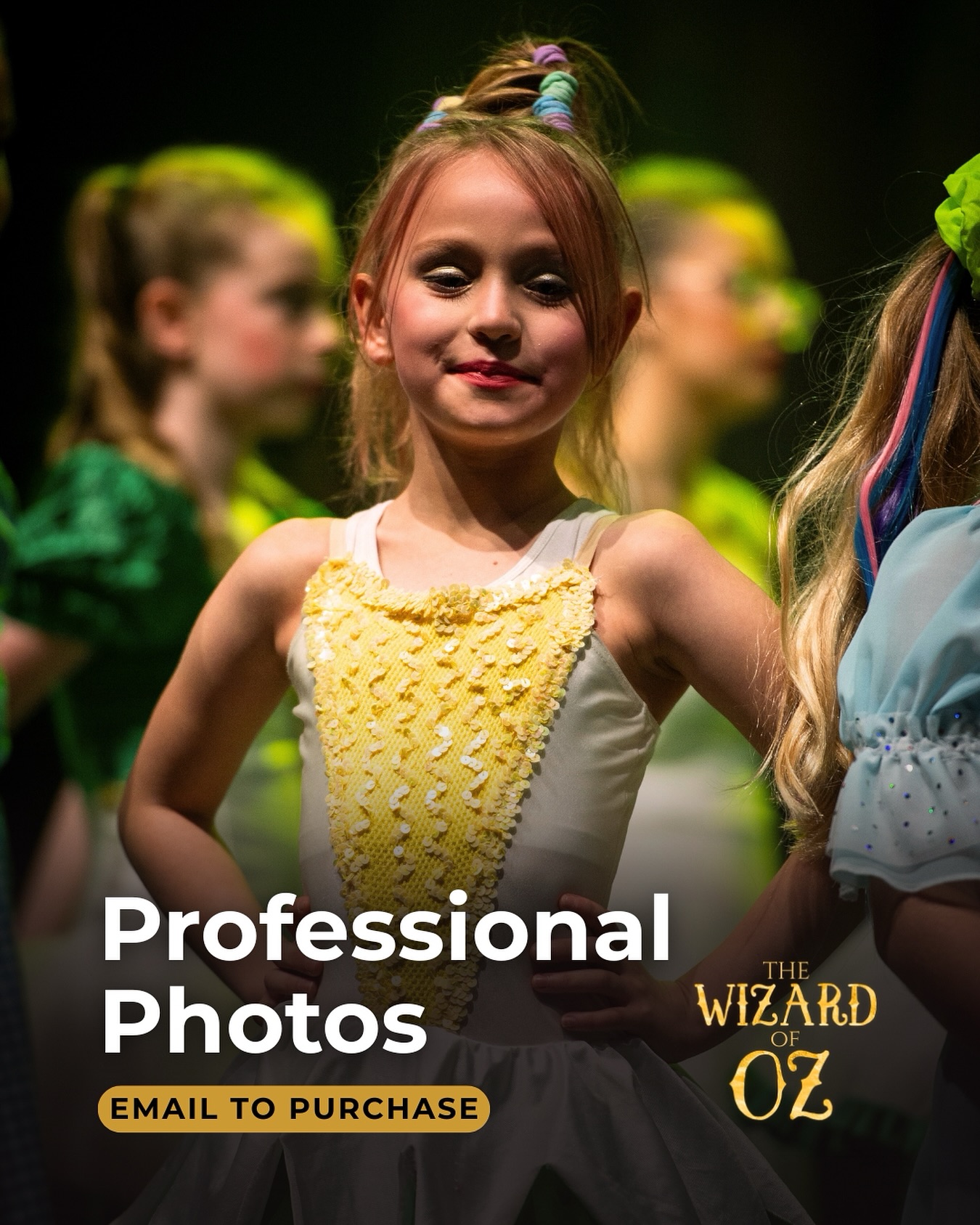 ✨ Hey Artisan family!
We’re excited to share that the professional photos from The Wizard of Oz are now available to purchase!
To order your downloadable gallery link, just drop us an email at admin@artisantheatreschool.com 📧
These images are absolutely beautiful and the perfect way to treasure your show memories! 🌟