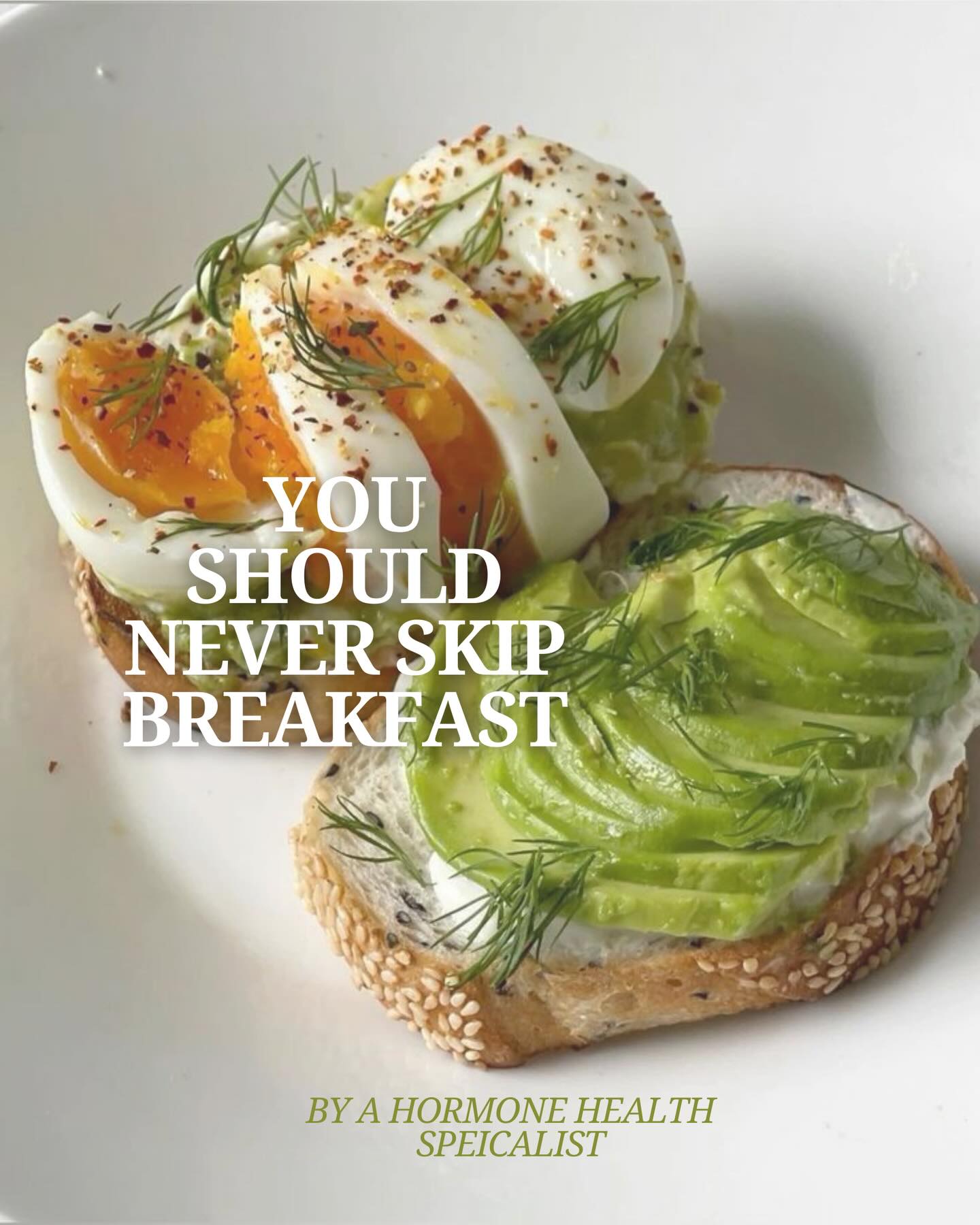 calling out all the girlies that skip breakfast..
i know you don’t have time
i know you are not that hungry in the morning
i know you are rushing
but this is one of the worst things you can do for your hormones.