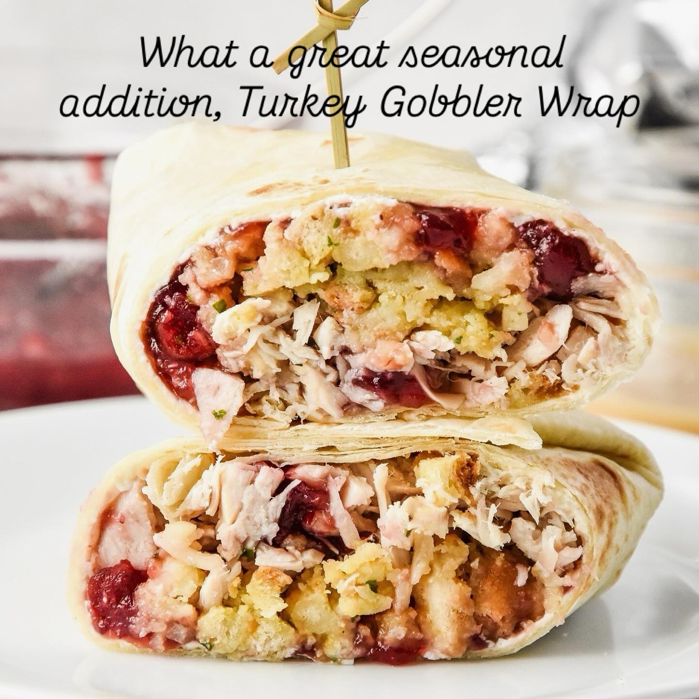 Thou, we are closed for Thanksgiving and not offering family purchases. This is a great addition to any corporate holiday lunch catering menu.