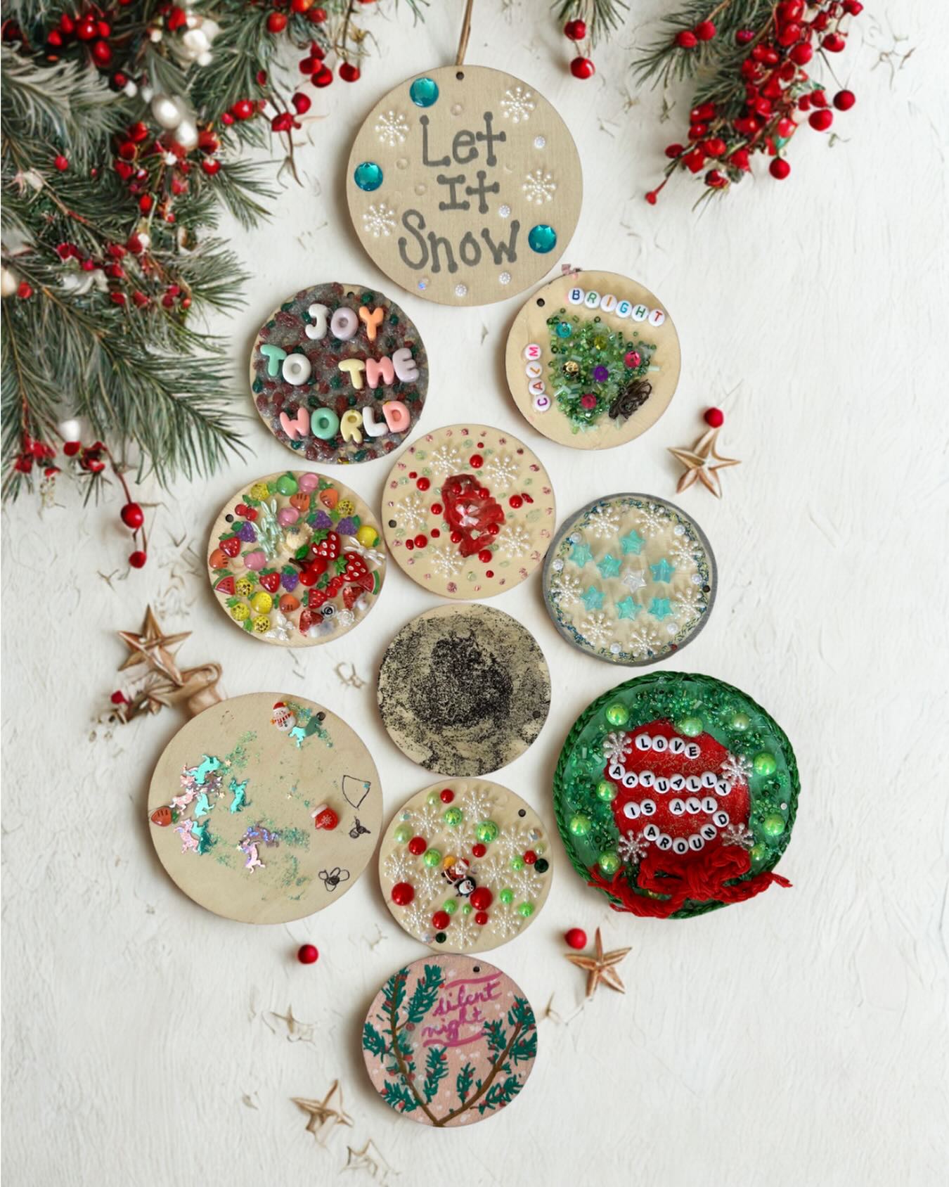 Some of the ornaments we made in the office this year
To support @socialmediumclarkston decorating @indtwp tree
Building community is the cornerstone of mental health