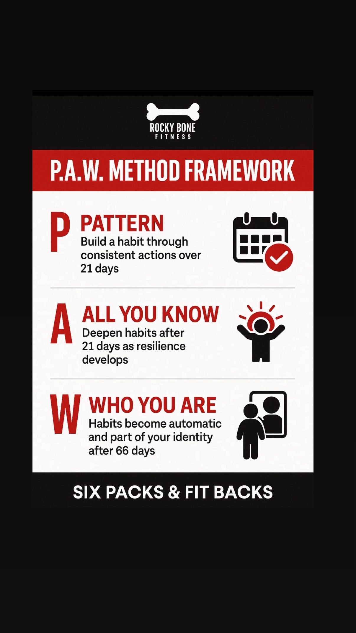 🔥 Tired of “trying” to lose weight doing cardio?
Your body’s protecting fat, not burning it.
The PAW Method = Results that stick.
DM "PAW" or hit the link in bio to get the real fix.
#rockybonefitness #fatloss #pawmethod #fitnesscoach #fitover