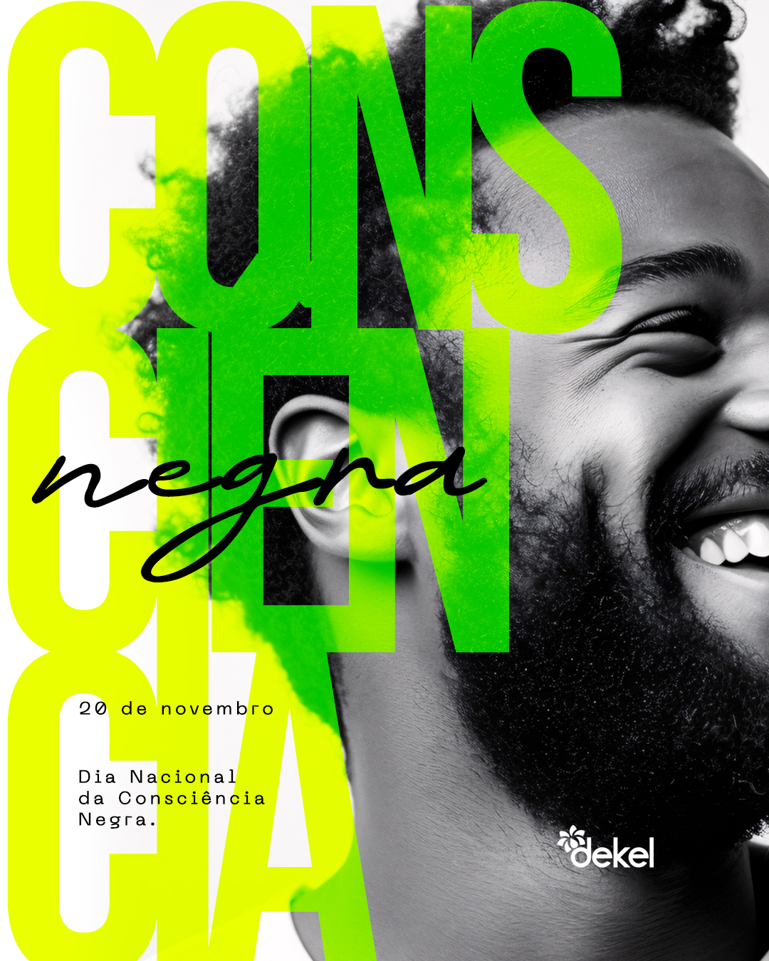 Dia Nacional da Consciência Negra, celebramos a igualdade em uma sociedade justas para todos.
#diadaconsciêncianegra #dekel #igualdade