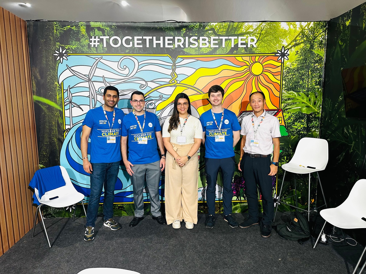 🌿 Nuclear Climate Pavilion – Debrief of November 18
Yesterday brought another high-energy day at the Nuclear Climate Pavilion: strong turnout, rich discussions, and the celebration of 10 years of Nuclear for Climate.
🔷 Highlights from Yesterday
🌊 Blue Carbon & Climate Resilience
At the IAEA Pavilion, experts explored how mangroves, seagrasses, and salt marshes can support climate mitigation — and how nuclear technologies help monitor and protect these ecosystems.
💸 Financing Low-Carbon Energy
In Side Event Room 5, conversations focused on mobilizing capital for nuclear and other low-carbon sources, overcoming barriers in emerging markets, and aligning investments with net-zero pathways.
🎉 N4C Turns 10
A special moment brought partners together to celebrate a decade of global advocacy and reaffirm our commitment to evidence-based climate action.
👥 Our Delegates
Our delegates were active across venues, providing multilingual support (Portuguese & English), enabling cross-cultural exchanges, and ensuring seamless coordination throughout the day.
📈 Impact
Yesterday expanded key conversations on nature-based mitigation and climate finance, reinforcing the Pavilion as a leading hub for climate-energy dialogue at COP30.
#NuclearForClimate #ClimateAction #COP30 #EnergyTransition #BlueCarbon #ClimateFinance #NetZero #CleanEnergy #NuclearEnergy #SustainableDevelopment #Decarbonization #ClimateSolutions #IAEA #Brazil