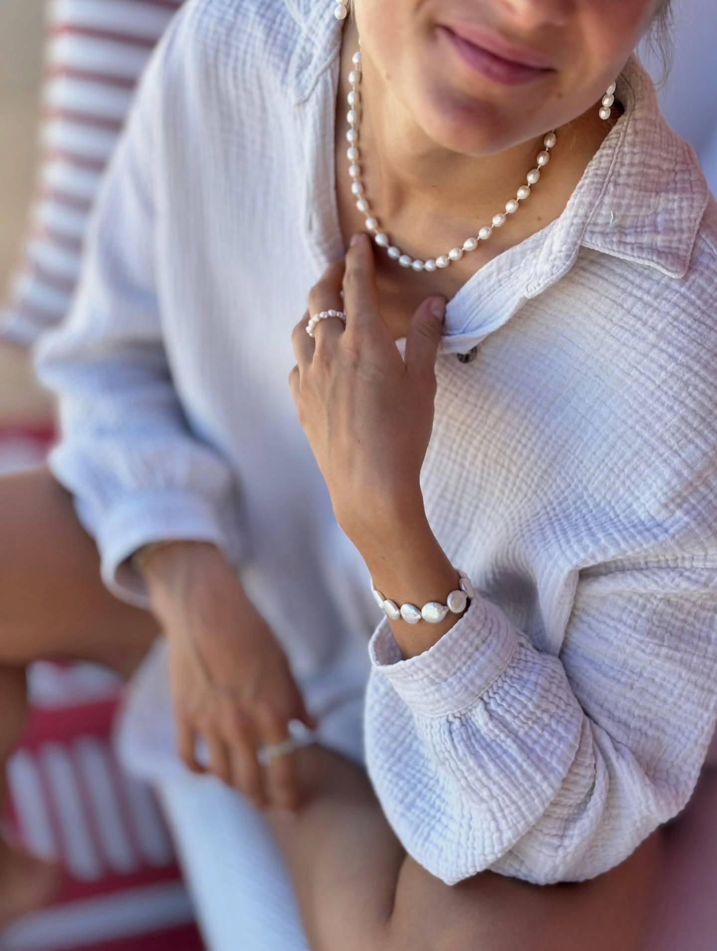 Celebrating pearls all year round 🎀