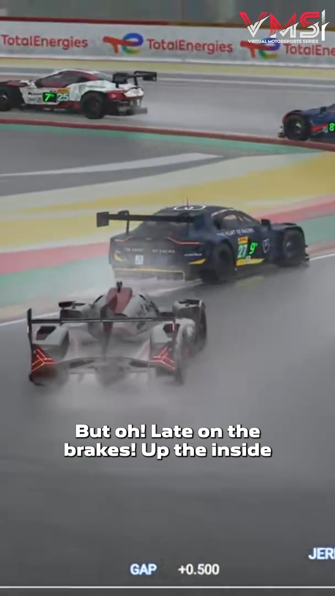 Last Lap drama at Spa in the Pro Series! #racing #lemans #lemansultimate #esports