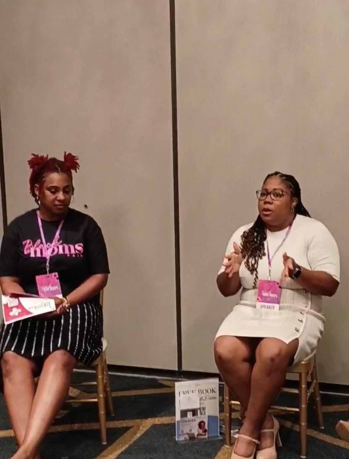 This past weekend, I had the honor to speak on the importance of managing your mental health during the pregnancy and postpartum period as a panelist at @theblackmomsfair in Dallas.
Postpartum depression and anxiety impact up to 18% of women and up to 25% of black and brown women. It’s not something that just goes away on its own. There is help.
Sadness, anxiety and grief after having your baby doesn’t make you a bad mom. It’s linked to hormonal changes, lack of sleep, and many other factors but NOT love for your baby.
More women need to have a comfortable space to have these important and candid conversations with professionals within their community and with one another.
Thank you to the organizers for creating this space for us.
