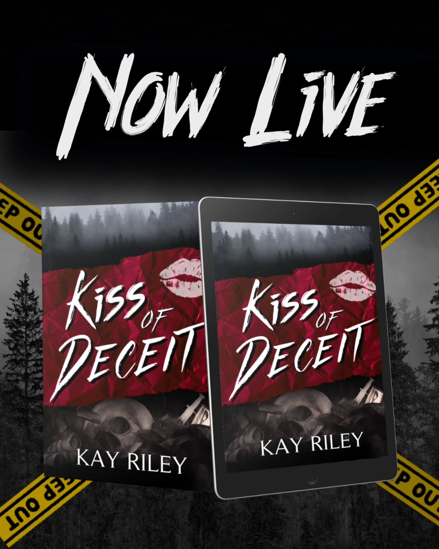 ๐ก๐ผ๐ ๐๐๐ฎ๐ถ๐น๐ฎ๐ฏ๐น๐ฒ!
๐ Kiss of Deceit by @kayrileyauthor
Read the blurb below โฌ๏ธ
๐ค FMC serial โ ๏ธ
๐ค Thriller twists
๐ค Mystery m*rderer
๐ค light enemies to lovers
๐ค Grumpy & grumpier
๐ค Hidden identities
๐คThis is a slow burn, and more plot driven with steamy scenes.
๐ค Criminal Minds x '90s slasher flicks
๐ค Masked unaliver
๐ค Small town with big secrets
Blurb:
When snow falls, Winterlake is cut off from the world once the mountain road becomes impassable. With no high-speed internet or cell phone service, life is slow and peaceful.
At least it used to be.
Danger lurks in the shadows of Winterlake. It started with someone chasing me in the woods. Now a masked killer is terrorizing this town. The mysterious murderer isnโt the only problem in this secluded place.
The longer Iโm here, the more I realize this mountain town isnโt what it seems. The locals guard their secrets, looking at us interns with distrust. Except Kole. The bar owner who is determined to learn all about me. Whatโs worse is I think Iโm falling for him. Which is something I canโt let happen.
Iโm hiding my own skeletons. Dark secrets I will do anything to protectโsecrets the masked killer already seems to know.
Winterlake was supposed to be my fresh start. Now Iโm not sure Iโll make it out alive.
#newrelease #kayriley #darkromance #kindleromance #kissofdeceit #hefallsfirst