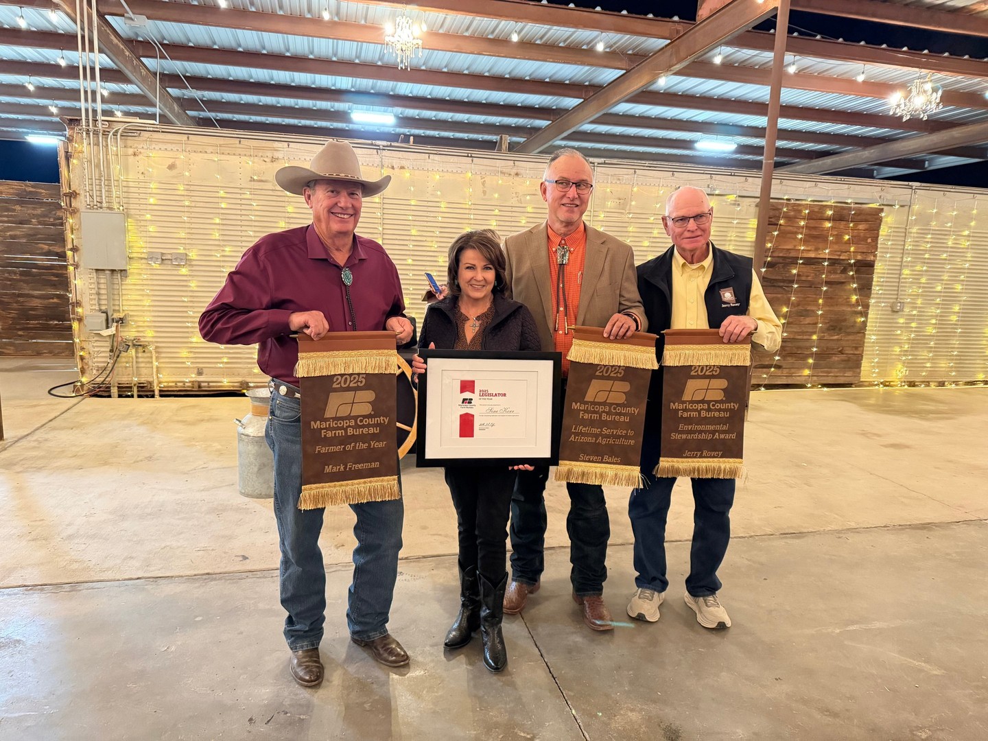 The Annual Meeting the @azfbyfr has wrapped up, and we are so proud of the #MaricopaCrew !
We kicked it off with celebrating our #ChampionsofAgriculture Award winners go 2025 and spent today hearing industry updates and professional development. Wrapping it up nicely was @asu_yfr taking the Duel in the Desert trophy home and Brooke will be representing Arizona and Maricopa County at the AFBF Discussion Meet in March.
Thank you to all of our new YF&R members who made it out! We can’t wait to see you flourish in Arizona agriculture. If you’re interested in being a part of agriculture and looking for a great place to network, engage, and give back shoot us a message! Farm Bureau has a place for you!
#agriculture #arizona #youngleaders #agcareers