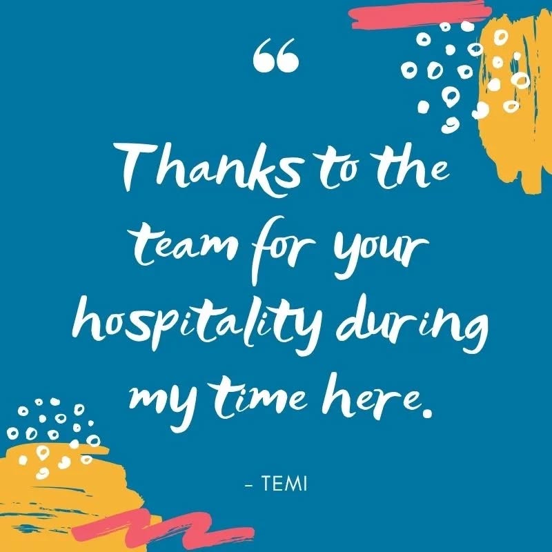 You are more than welcome Temi 💛🥰