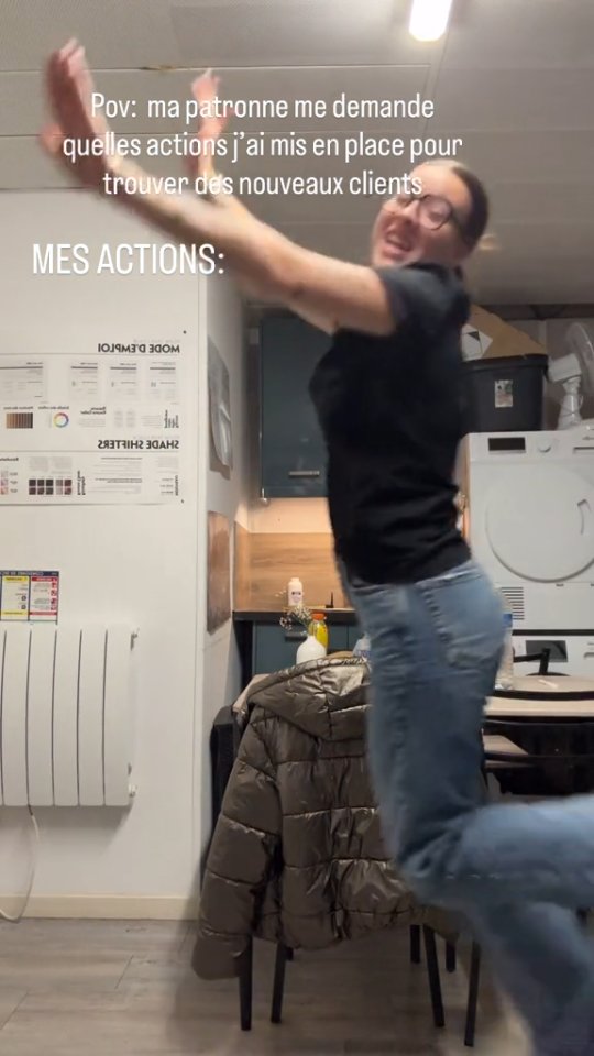 Mes actions pour attirer de nouveaux clients ?
👇👇
🤣🤣🤣 by Chloé et Manon 🥰