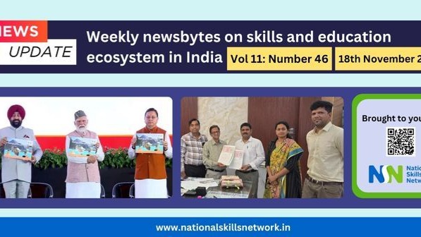 Here are the key updates from this week’s NSN Newsbytes, capturing the major developments in India’s skill development and education ecosystem.
DIDAC India 2025 begins today in New Delhi, bringing together innovations and insights on the future of learning and work.
This edition also highlights findings from the India Skills Report 2026, state-led reforms in skill-based education, major CSR initiatives from leading corporates, and new industry–academia collaborations in AI and emerging technologies.
Click here to read more: https://nationalskillsnetwork.in/weekly-newsbytes-from-nsn-on-skill-development-and-education-18th-november-2025/
Stay informed with the most important updates shaping India’s skilling landscape.
#skilldevelopment #education #DIDACIndia #CSR #VocationalTraining #EdTech #Employability Here are the key updates from this week’s NSN Newsbytes, capturing the major developments in India’s skill development and education ecosystem.
DIDAC India 2025 begins today in New Delhi, bringing together innovations and insights on the future of learning and work.
This edition also highlights findings from the India Skills Report 2026, state-led reforms in skill-based education, major CSR initiatives from leading corporates, and new industry–academia collaborations in AI and emerging technologies.
Click here to read more: https://nationalskillsnetwork.in/weekly-newsbytes-from-nsn-on-skill-development-and-education-18th-november-2025/
Stay informed with the most important updates shaping India’s skilling landscape.
#skilldevelopment #education #DIDACIndia #CSR #VocationalTraining #EdTech #Employability