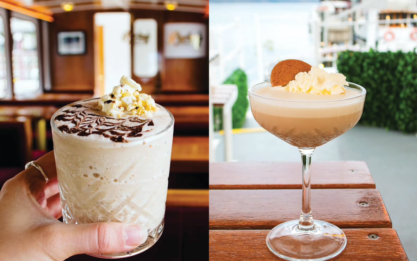 ✨ Battle of the Cocktails: Week 3 is still shaking! ✨
This weekend is your last chance to vote in The Dessert duel:
🍫 Bailey’s Iced Chocolate vs. 🍪 Gingerbread Martini
Who’s taking the crown?