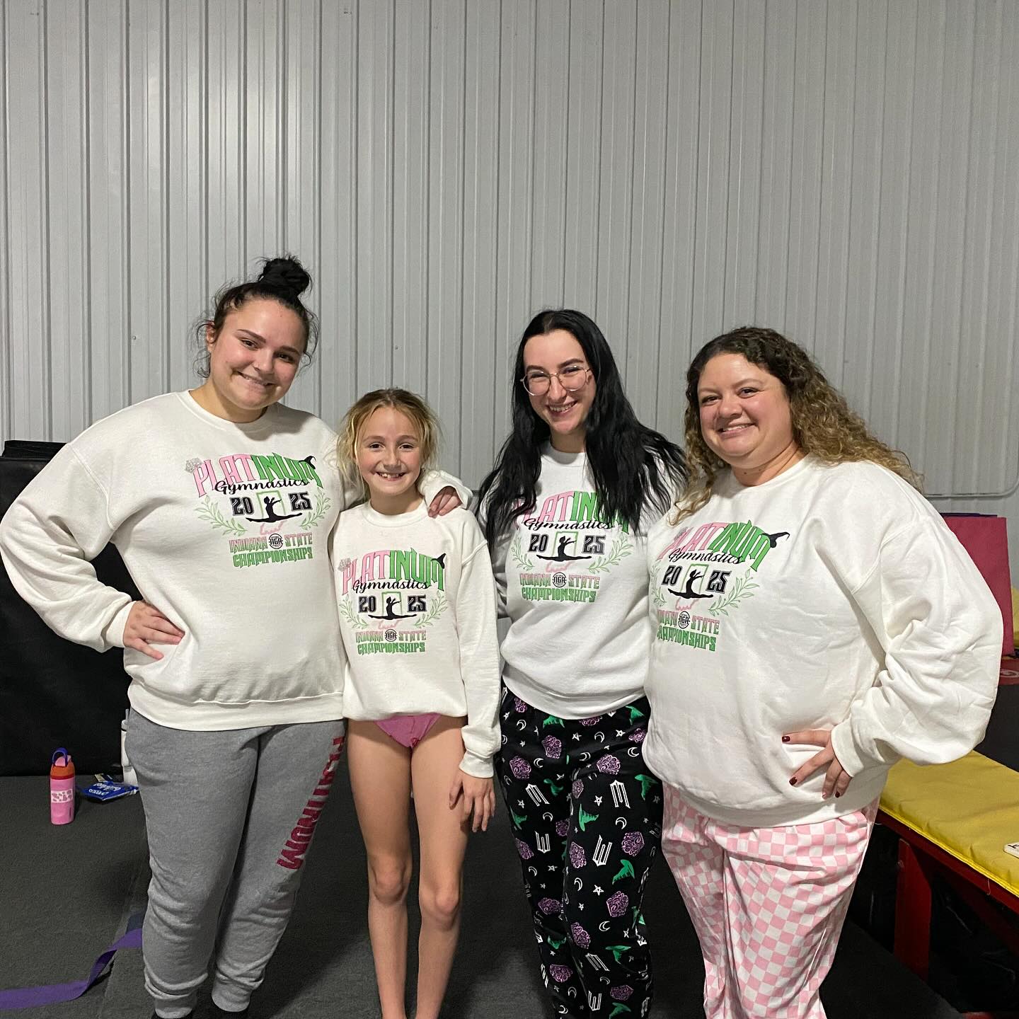 Spirit week day 4 is pink vs green for Wicked day, and we had some quadruplets today!💚🩷