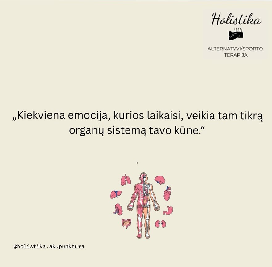 Paleisti emociškai ir gyti fiziškai 🔄