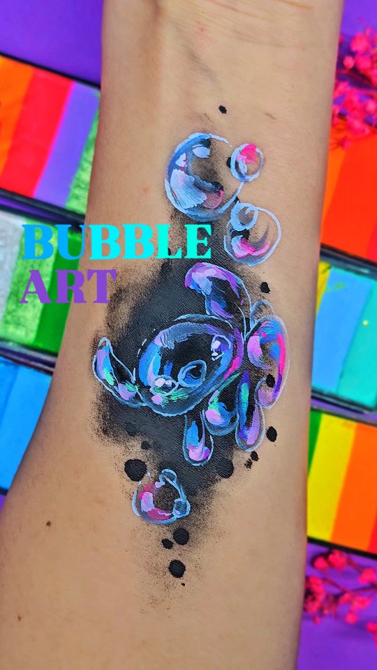 Spróbowałam nowej techniki 🤍 Bąbelki 🫧