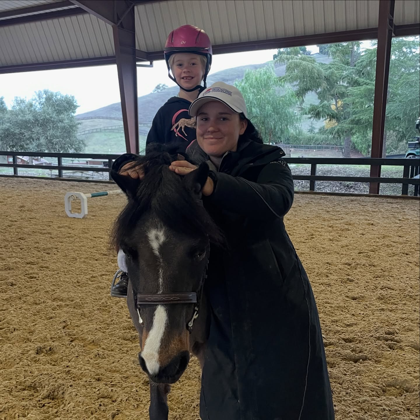 Welcome to the training program Annabelle! Annabelle started in our Riding Academy and is jumping to the next level on her new lease, Frisbee! Congratulations Annabel!