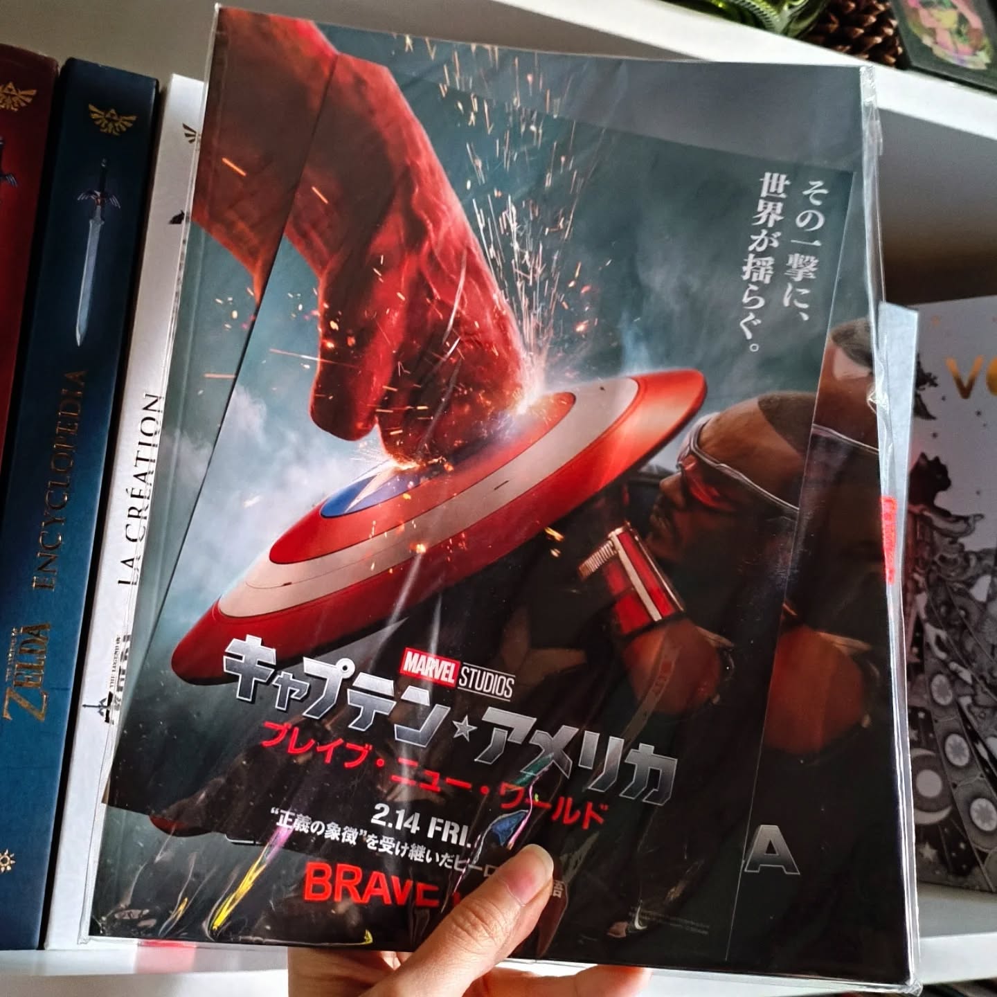 A japanese promotional booklet for Captain America Brave New World.
Ngl, I took it for Tim Blake Nelson's interview only LOL (yeah sorry it's cropped on that pic but Instagram format sucks). I had friends translating it for me and I'll talk about it further in my BlueSky and blog probably 'cause there's a few things to say but an Instagram post is too clumsy for that.