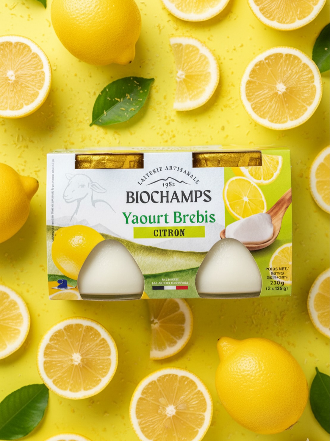 Citronné, onctueux et 100 % brebis 🐑🍋
Le petit plaisir simple & bio !
#Biochamps #LaitDeBrebis #YaourtBio #Citron #FabricationArtisanale