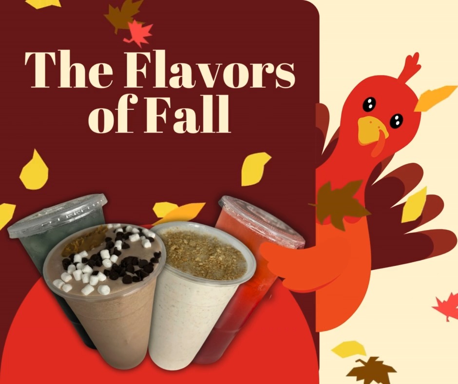 ✨ Our Flavors of the Month are going FAST! ✨
We’re already over halfway through the month, so if you haven’t tried these yet… now’s the time!
🎄 Fluffernutter Shake
Peanut butter + marshmallow = cozy, sweet holiday goodness in every sip.
🥧 Caramel Pecan Pie Shake
Your favorite holiday dessert blended into a creamy, guilt-free treat. Pure comfort!
🖤 Black Friday Tea
A bold, energizing pick-me-up to power you through the holiday hustle.
🎁 Holiday Punch Tea
Fruity, festive, and full of cheer — tastes like the holidays in a cup!
⏰ Don’t miss out — these flavors disappear at the end of the month, and they’re already flying!
Grab your favorites before they’re gone!