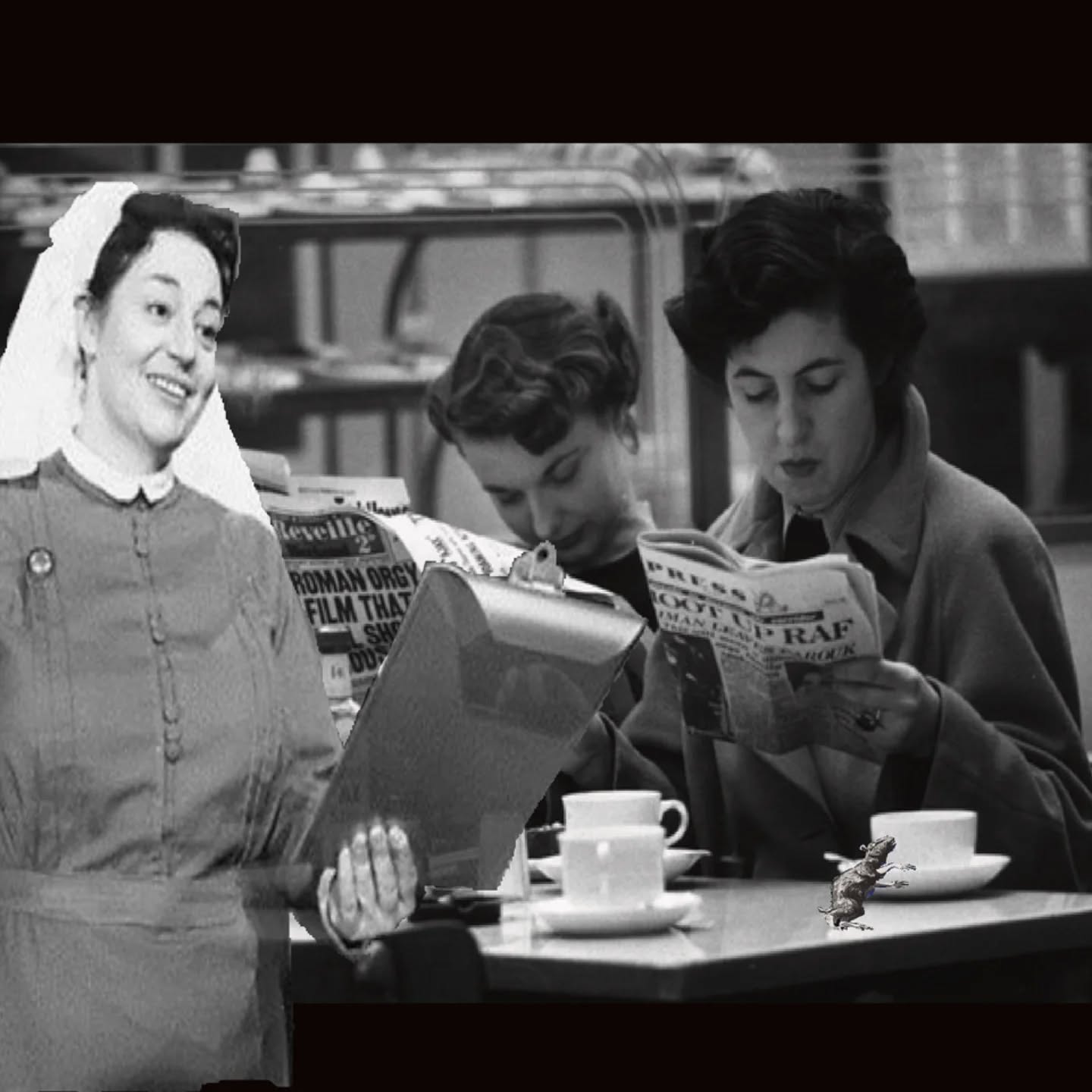 The Doubles team get a ticking off from Coach’s wife. Absence without Leave.
@jamesmarcusnorman #instagramimagetennis @new.balls.please #collage #hattiejacques #picturepost