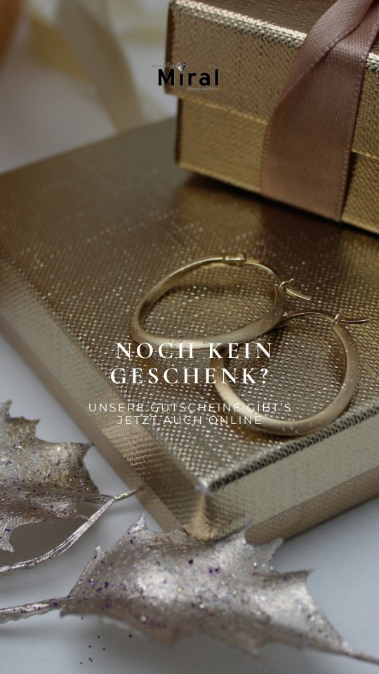 🎁 Noch kein Geschenk? Kein Stress!
Unsere Gutscheine gibt’s jetzt auch online – einfach auswählen, bestellen und Freude verschenken! Perfekt für Familie & Freunde. 💻✨
#BremenNord #Vegesack #Schmuckgeschäft #JuwelierBremen #SchmuckBremen #JuwelierMiral