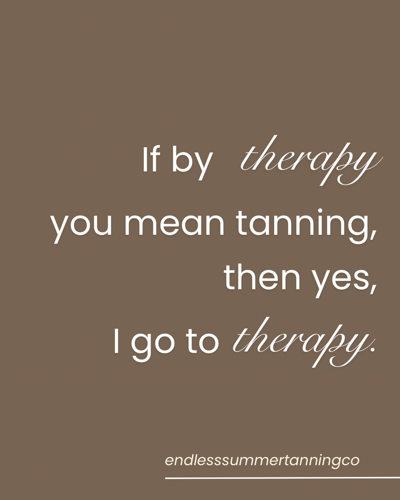 If tanning is therapy then consider me healed ✨
Now - Sunday Promos
☀️2 Week ALL ACCESS PASS now $50
💰Double your dollars - $50 in upgrades for only $25!
🎉 20% OFF Tanning lotion packets & bottles