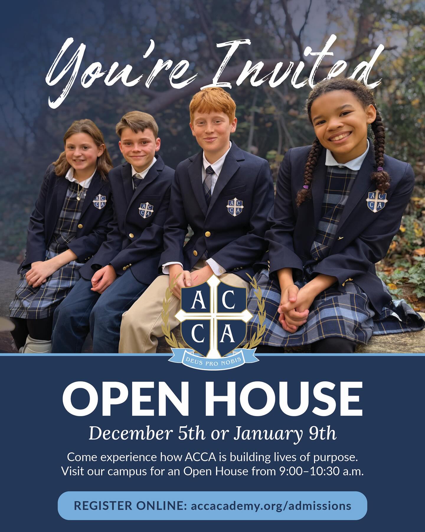 At ACCA, weāre building lives of purpose ā shaping bright minds, faithful hearts, and joyful learners who love truth, goodness, and beauty. With small class sizes and experienced teachers, students thrive in a Christ-centered community where they are known, loved, and challenged to do their best.
The best way to experience ACCA is by joining us for an Open House. Youāll hear from our Headmaster and students, explore classrooms, and enjoy a tour of our six acres of outdoor space, where learning and play come alive.
š December 5 | January 9
ā° 9:00ā10:30 a.m.
š Register at www.accacademy.org/admissions or through the link in our bio.
We canāt wait to welcome you to campus!
#classicalchristianeducation #classicalchristianschool#openhouse #truthgoodnessbeauty #alexandriavirginia #heartsoulmind