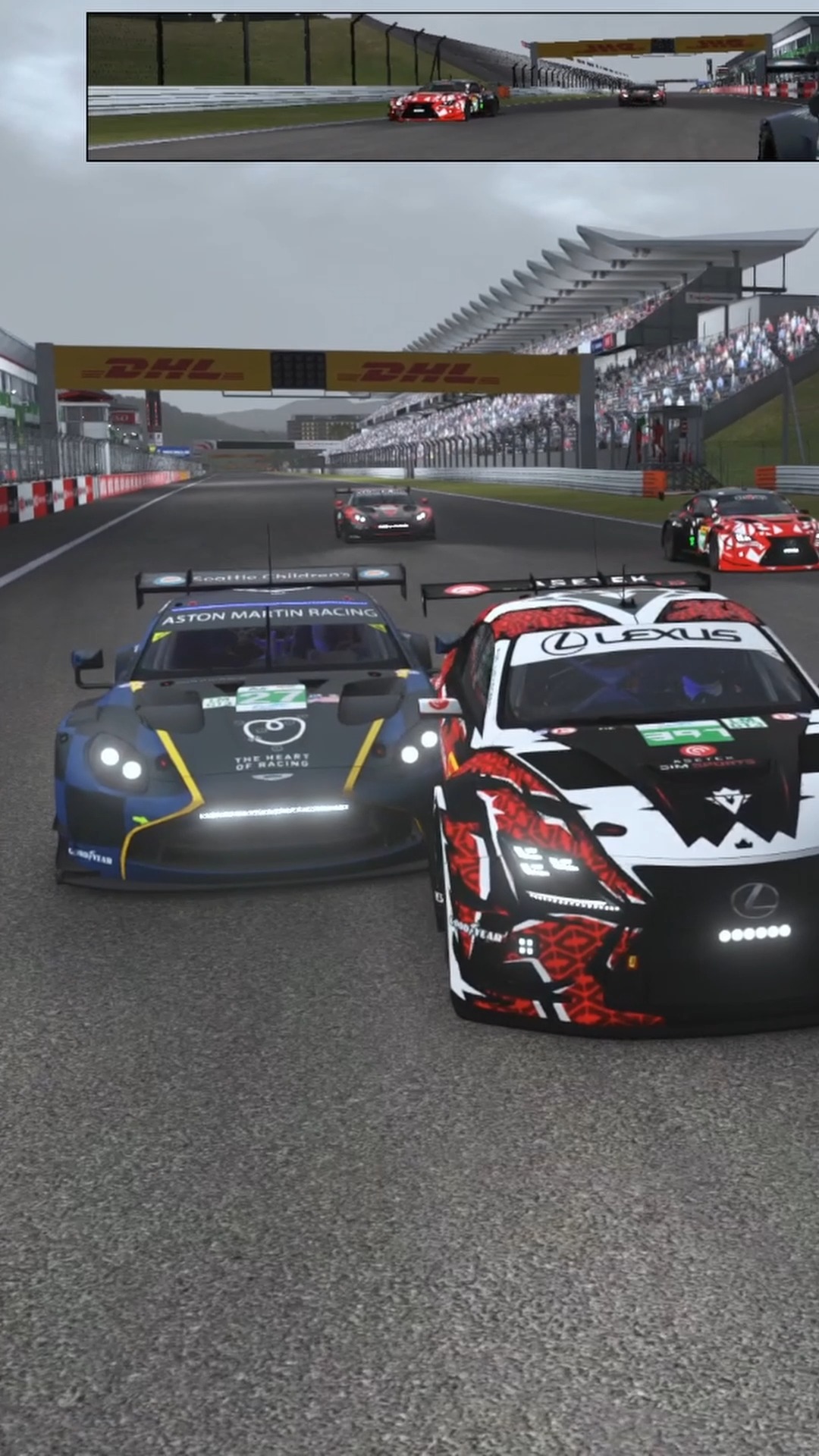 I turn now - good luck everybody else! #racing #motorsports #crash #lemansultimate