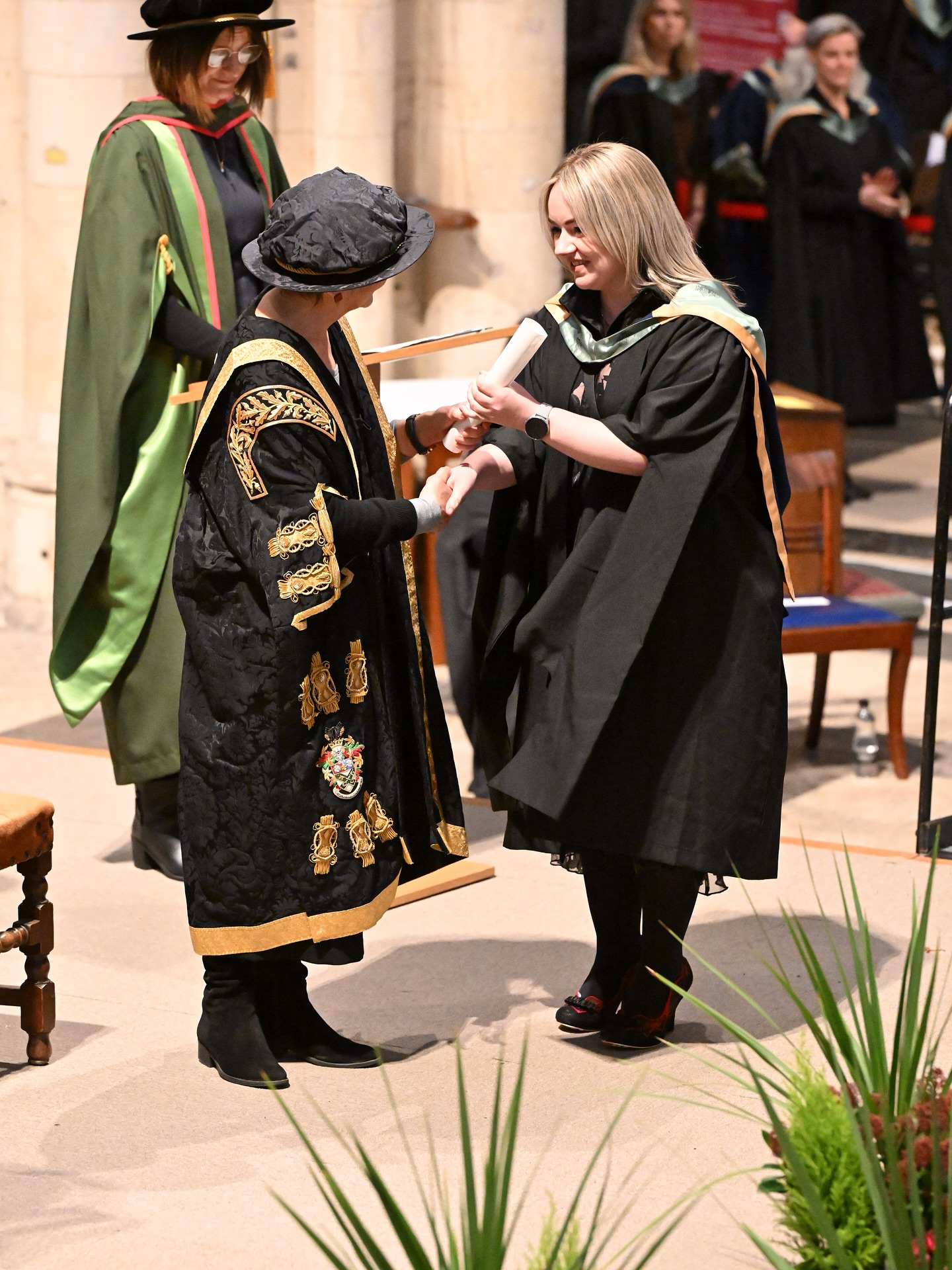 Outside of my musical world, I am a self professed nerd, and today I graduated with my MA at @yorkstjohn in the beautiful @yorkminsterofficial it was freezing cold but a wonderful day celebrating the achievements of hundreds of people. Grateful to my lecturers, friends, family and the unwavering support I have had through my Masters study!