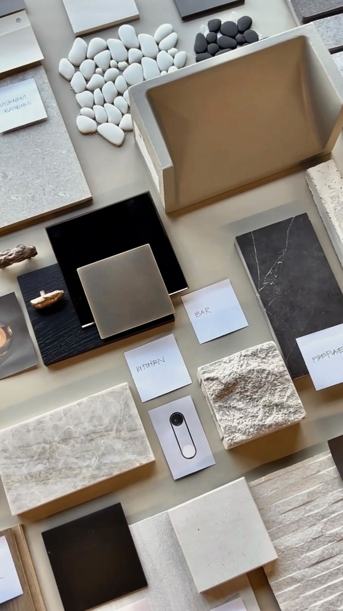 From first concepts to refined selections - step inside the design process of our Casa Blanca project. Turning curated materials, mood boards, and thoughtful presentations into spaces that feel like home.