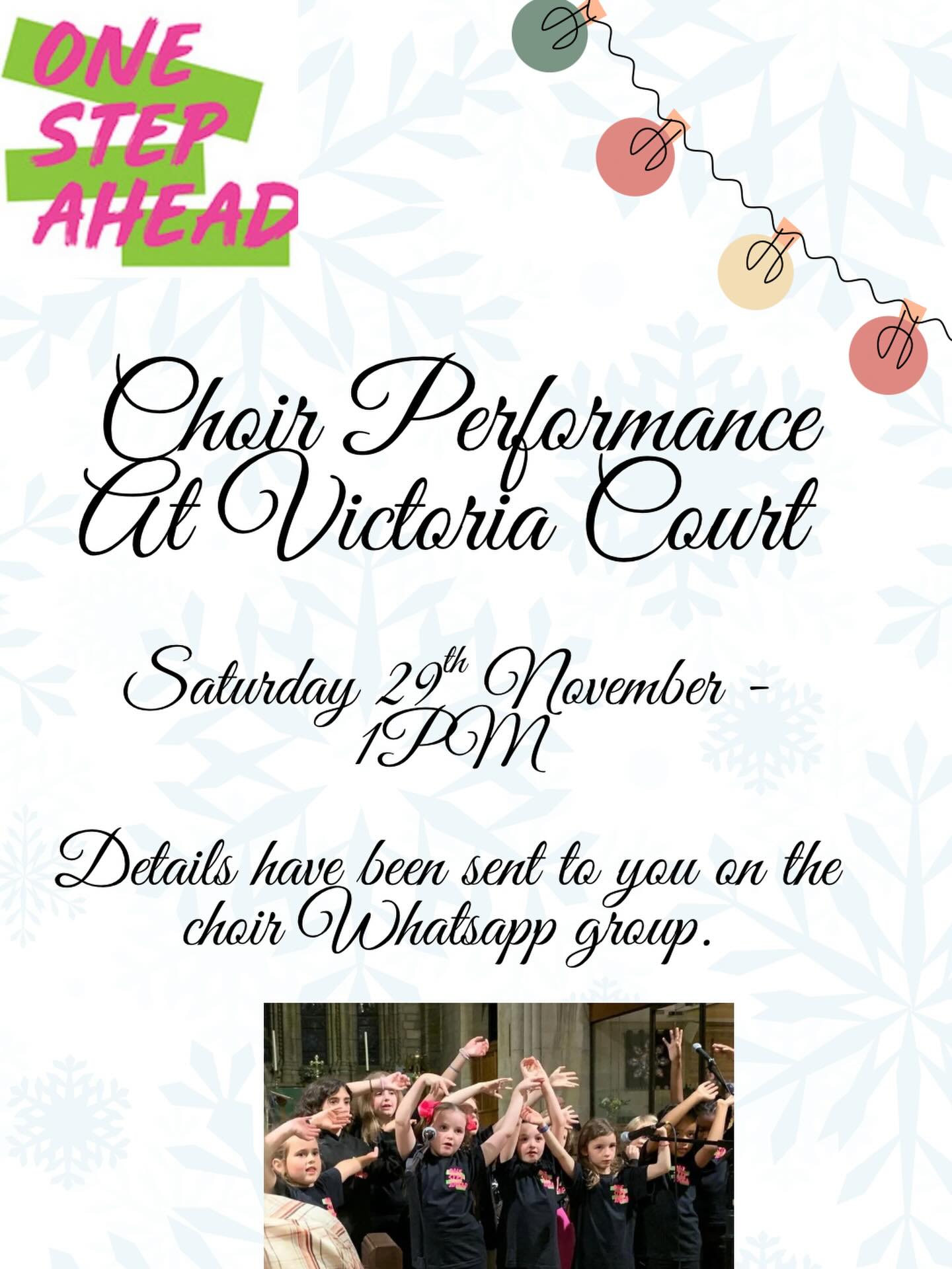 We are looking forward to this Saturday’s performance 🎶🎤