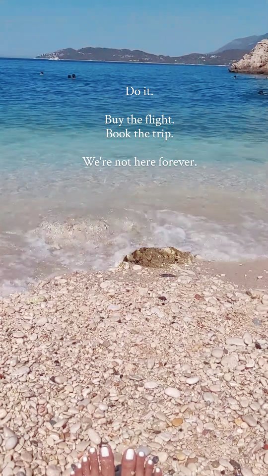 Some moments don’t wait for “someday.”
That city you keep dreaming about? It’s calling.
That adventure you keep saving for? It’s waiting.
You don’t need to have it all figured out — just the courage to say "yes".
Because the best stories start with a single step into the unknown.
🧳 Pack your curiosity.
✈️ Chase the feeling of being fully alive.
🌎 The world isn’t going anywhere…but we are not here forever.
👉🏼 Your turn: what’s your ‘someday’ trip?
#travelmoments #relatabletravel #travelnow #wanderingtales #letsgosomewhere #wanderlustvibes