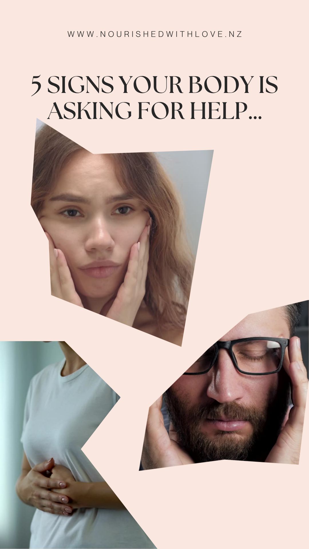 Your body whispers before it screams…
But most people miss the early signs.
Bloating, fatigue, skin flares, mood dips, cravings - these aren’t random symptoms.
They’re messages.
Signals.
Your body asking for support.
You are not broken - your body is speaking.
When you learn how to listen, everything changes. 💛
✨ Read the full blog - link in bio or go to my website - www.nourishedwithlove.nz
✨ Nourished With Love
#holistichealing #naturalhealth #wellnesstips
#guthealthmatters #digestivehealth #guthealingjourney
#bloatingrelief #fatiguesupport #skinhealthtips
#functionalnutrition #rootcausehealing #microbiomehealth
#innateintelligence #yourbodyknows #gapspractitioner
#gutreset #leakygut #gutrestore
#bodyawareness #mindbodyconnection #innerhealing
#realfoodnutrition #holisticwellnessjourney #nutritioncoach
#sydneynutritionist #australiawellness
#newzealandwellness #nznutritionist
#wellbeingjourney #nourishedwithlove