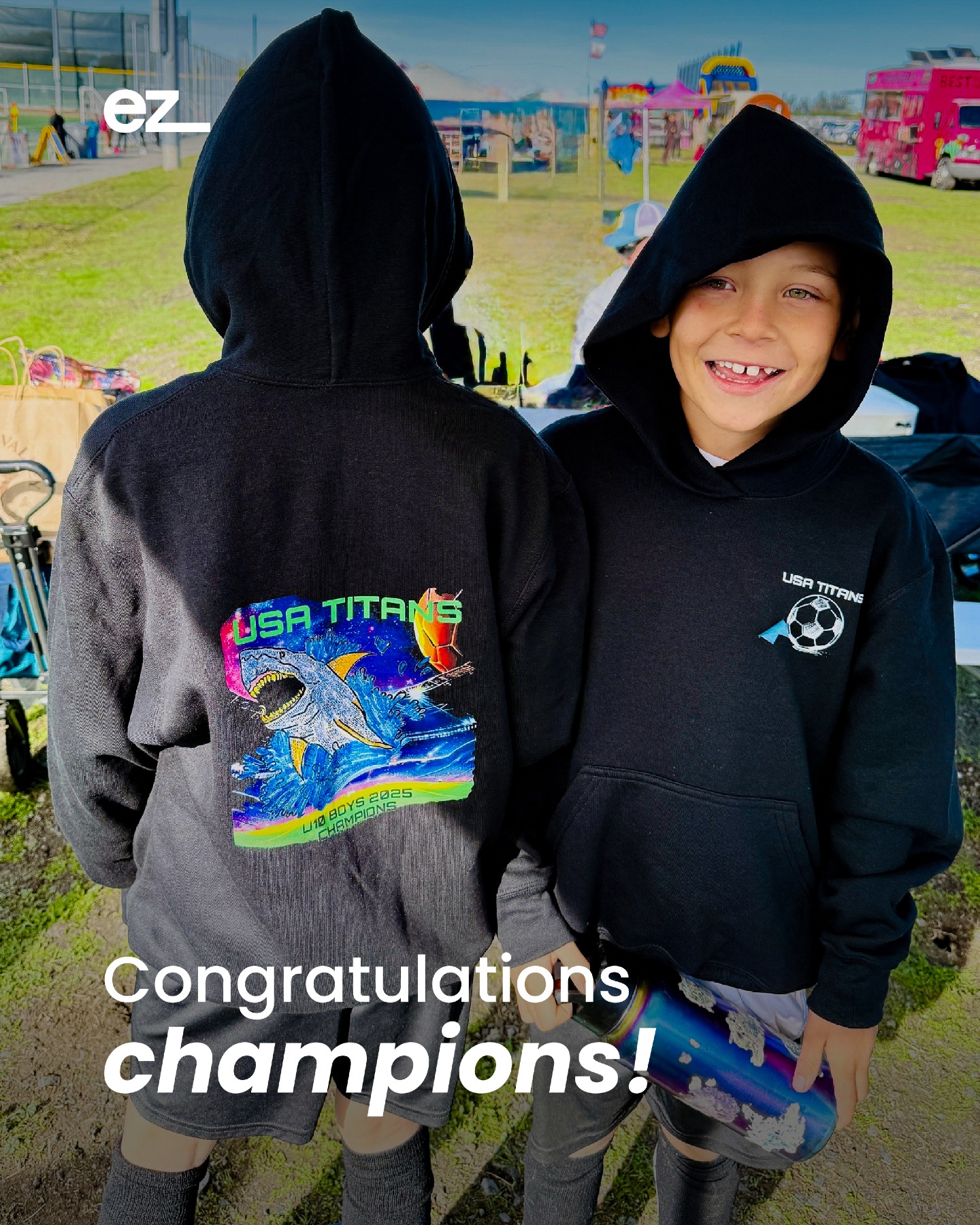 Congratulations to the Napa United 2015 Elite 1 Boys on their undefeated championship win in the Region 5 Silver League! ๐
Embzone handled the screen printing for the team's hoodies this season, ensuring a clean, durable finish for their official gear. We're always happy to support local organizations by providing them with high-quality custom apparel.
Congratulations, @napaunited, and thank you for choosing Embzone!
#Embzone #ScreenPrinting #NapaUnited #CustomApparel #TeamHoodies