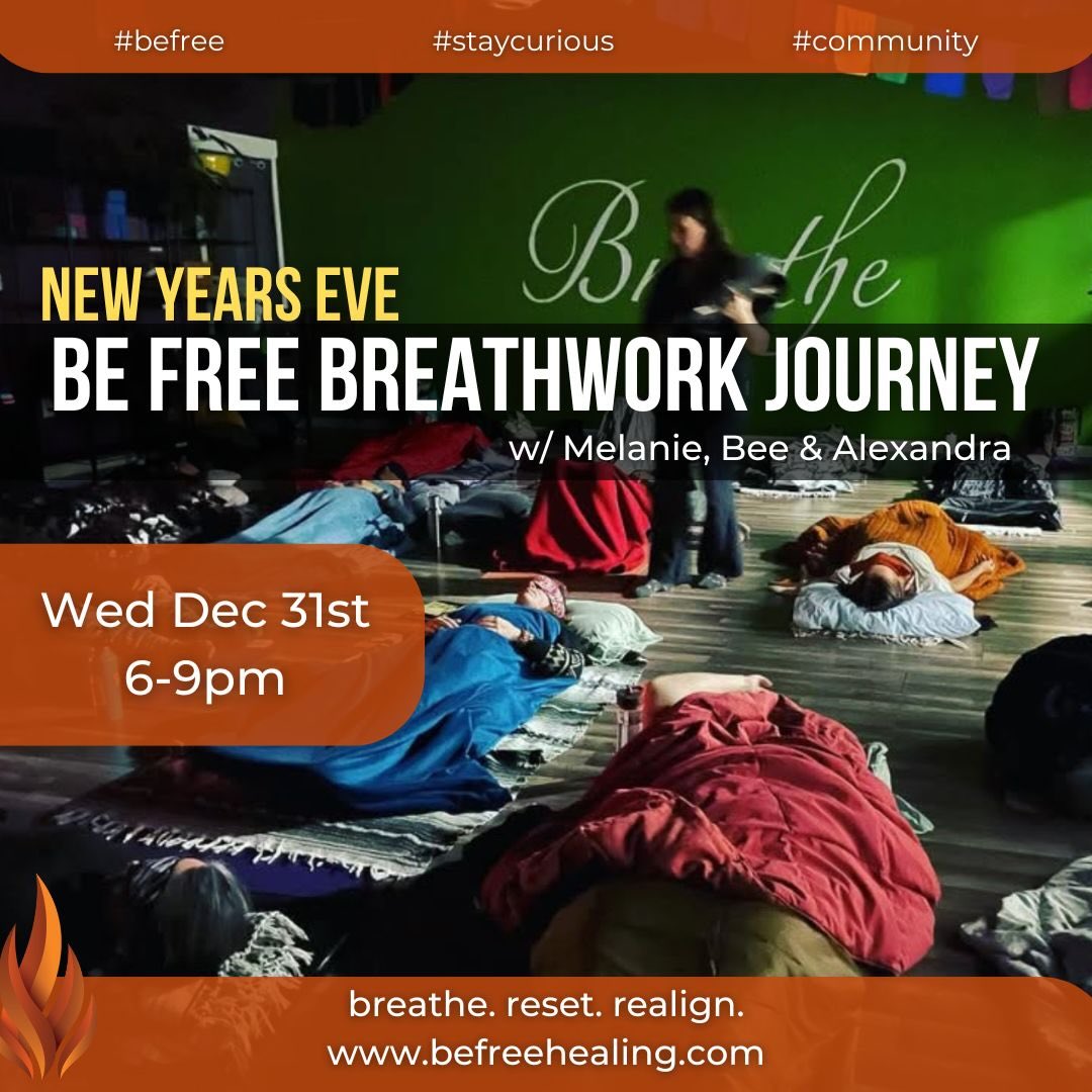 My New Years Tradition!!!
New Years Eve 🎉 ::
You’re invited to come breathe with me and my homies (@rooted_is_she and @joyful.equestrian777 ) on New Years Eve… clear it out… lay the dream work for the next wave. 🌊
New Years Day: 🔥
My Recalibrate! New Years Chakra Journey is back and this year I’m feeling the call to use the SoundOff Headphones to create a very internal and intimate sound experience (if you haven’t done a yoga class with these before they are SO fun!)! This is an extended guided yoga experience that incorporates pranayama, asana, dance, mantra and deeeeeep rest.
Grab your spot through the Special Events page of my website or the Workshops page of @thebefreehealingcenter
🔥🔥🔥🔥 loving you!
#thebefreehealingcenter #recalibrate #befreebreathwork #newyear