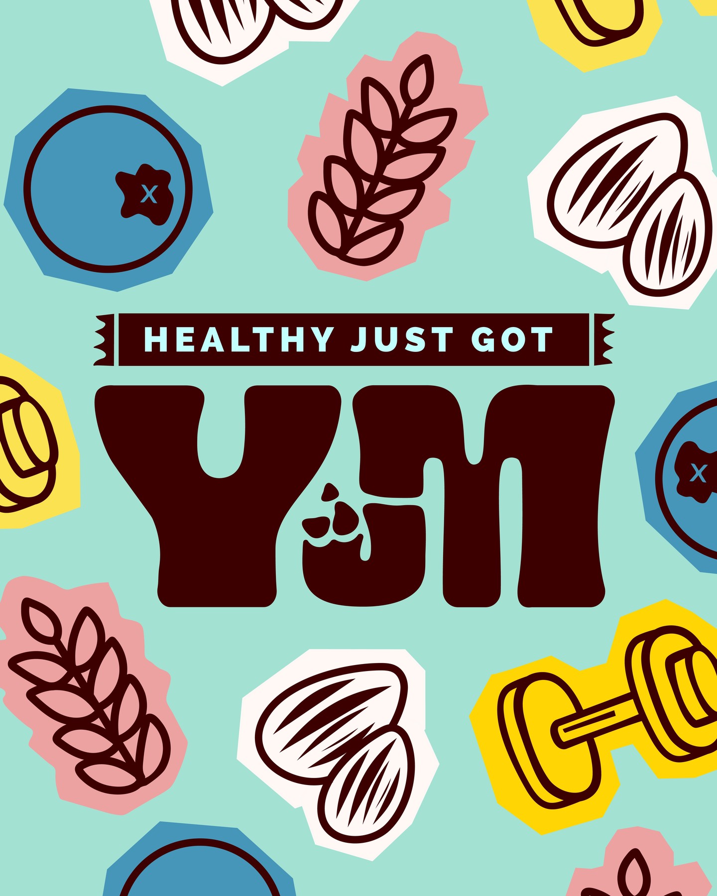 Still not over how colorful this brand turned out to be!
Here's a closer look at YUMBL, a healthy, protein-packed energy bar built for busy days and intentional living. 🤍
In collaboration with: @mvcreative_
#graphicdesign #proteinbar #foodpackaging #packagindesign #graphicdesigncentral #graphicdesigncommunity #womenindesign #memphisdesigner #atlantadesigner #branddesigner #brandidentity #cpg #designinspiration #freelancedesigner