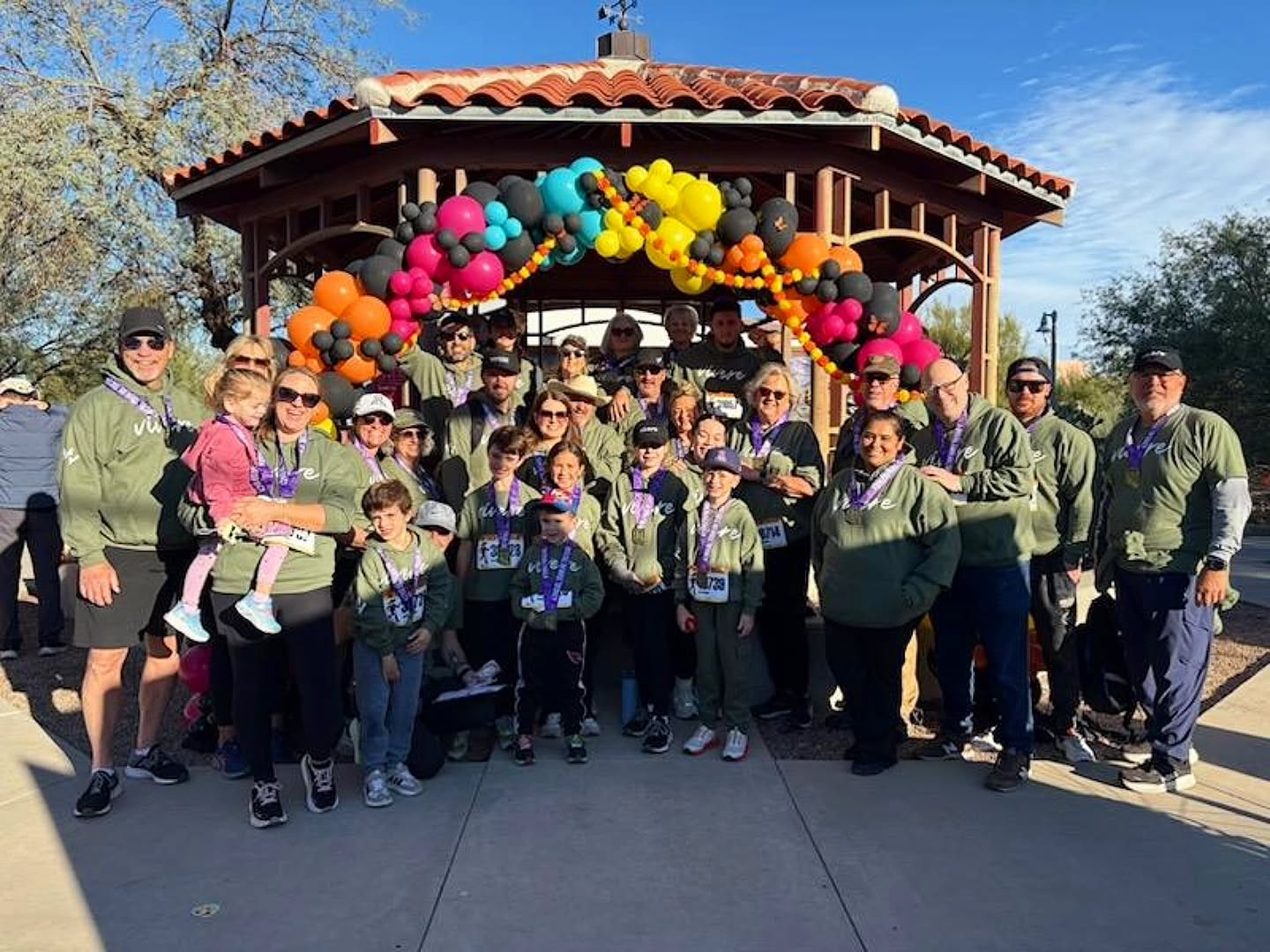 Grateful for our village!!! Big thank you to everyone who joined us for the 2nd annual Tour de Tucson 5K! You help us honor Anthony's memory and his impact lives on in all of us. 💚