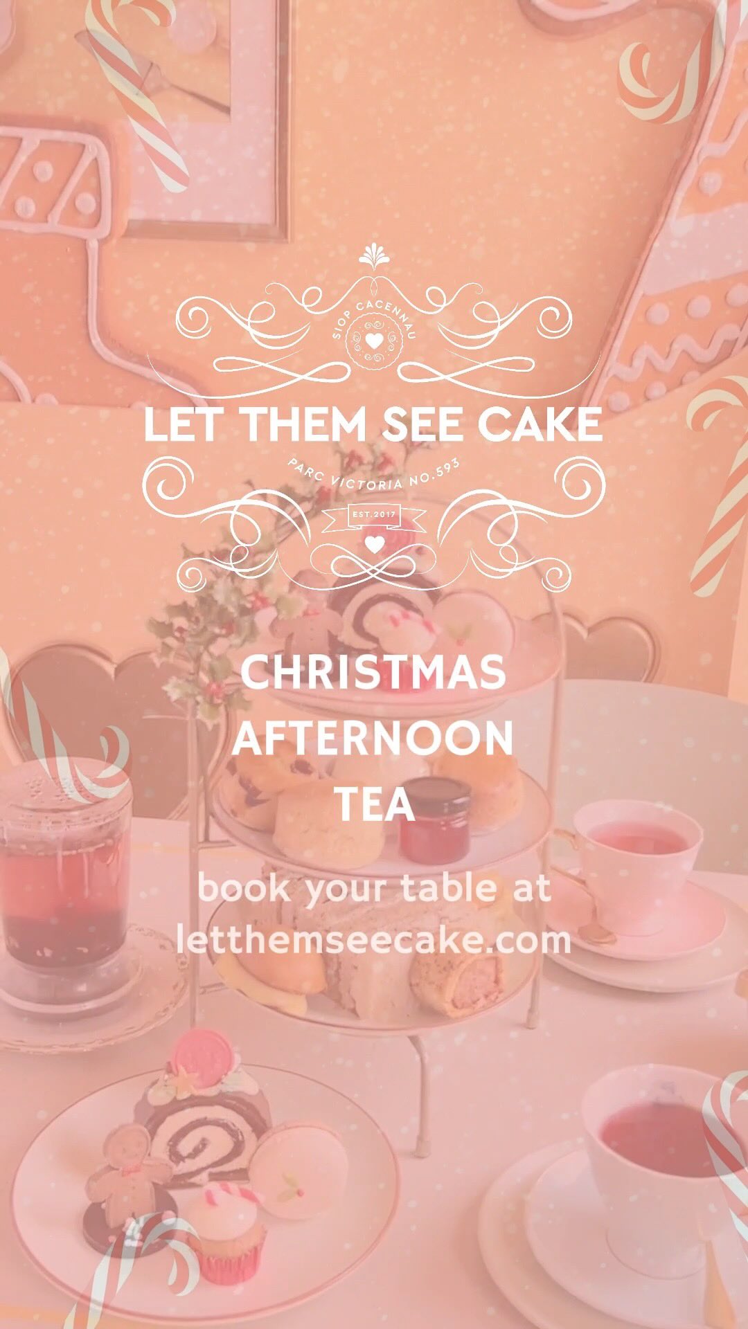 *Competition Time* we know how much you all love a giveaway and as our Christmas afternoon tea is in full swing, what better way to get us in the Christmas festive spirit🎄
For your chance to win simply :
🍰Like and re-post this reel
🍰Tag your afternoon tea gang in the comments
Winner to be announced this coming Sunday 23rd November.
If you’d like to book afternoon tea with us this year, book through the website, slots are filling up quick ⭐️
#christmasafternoontea #letthemseecake #afternoontea
