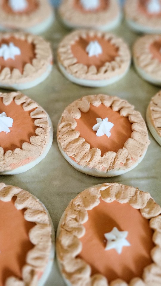 Pumpkin pie isn't for everyone but our pumpkin pie cookie is. So glad we are blessed to share it with so many.
.
.
#cookies#cookielady#thanksgivingcookies #pumpkinpie#thanksgivingdessert #teachergifts #clientgifts #familyfun #royalicingcookies#cookiedecorating#cookiedecorator#safetyharbor#tarponsprings#dunedin#palmharbor#tampa #clearwater #localbaker#cookiesofinstagram