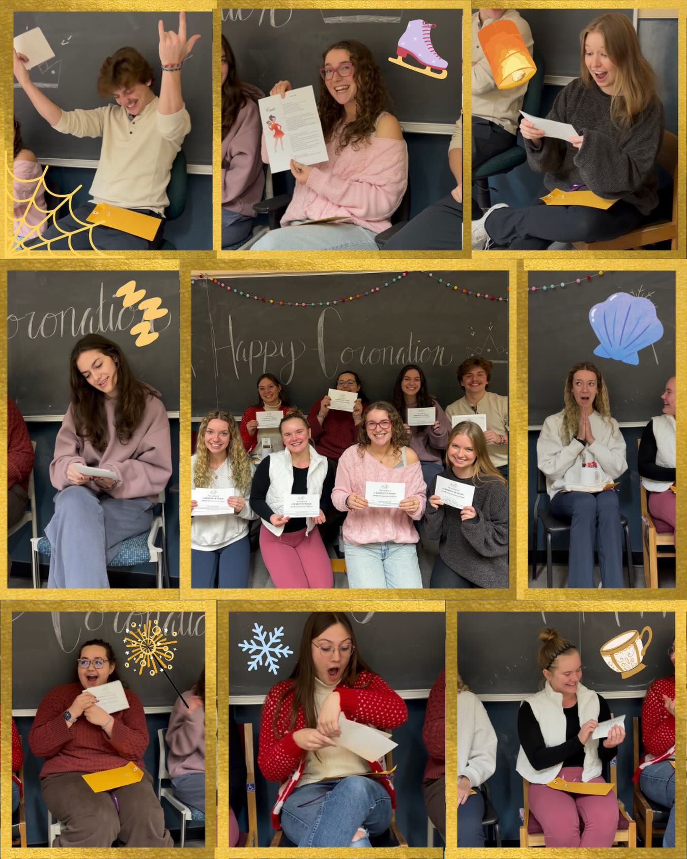 Coronation day!!👑
A great way to kick off finals - coronating EIGHT new CITs! The night was filled with hot cocoa, cookies, and laughter (and flips)! We are so excited to see what magic your futures hold✨
Good luck on finals Badgers, we cannot wait to see you again next semester💜
#amom #expresscreateheal #bravestrongfearless #coronation