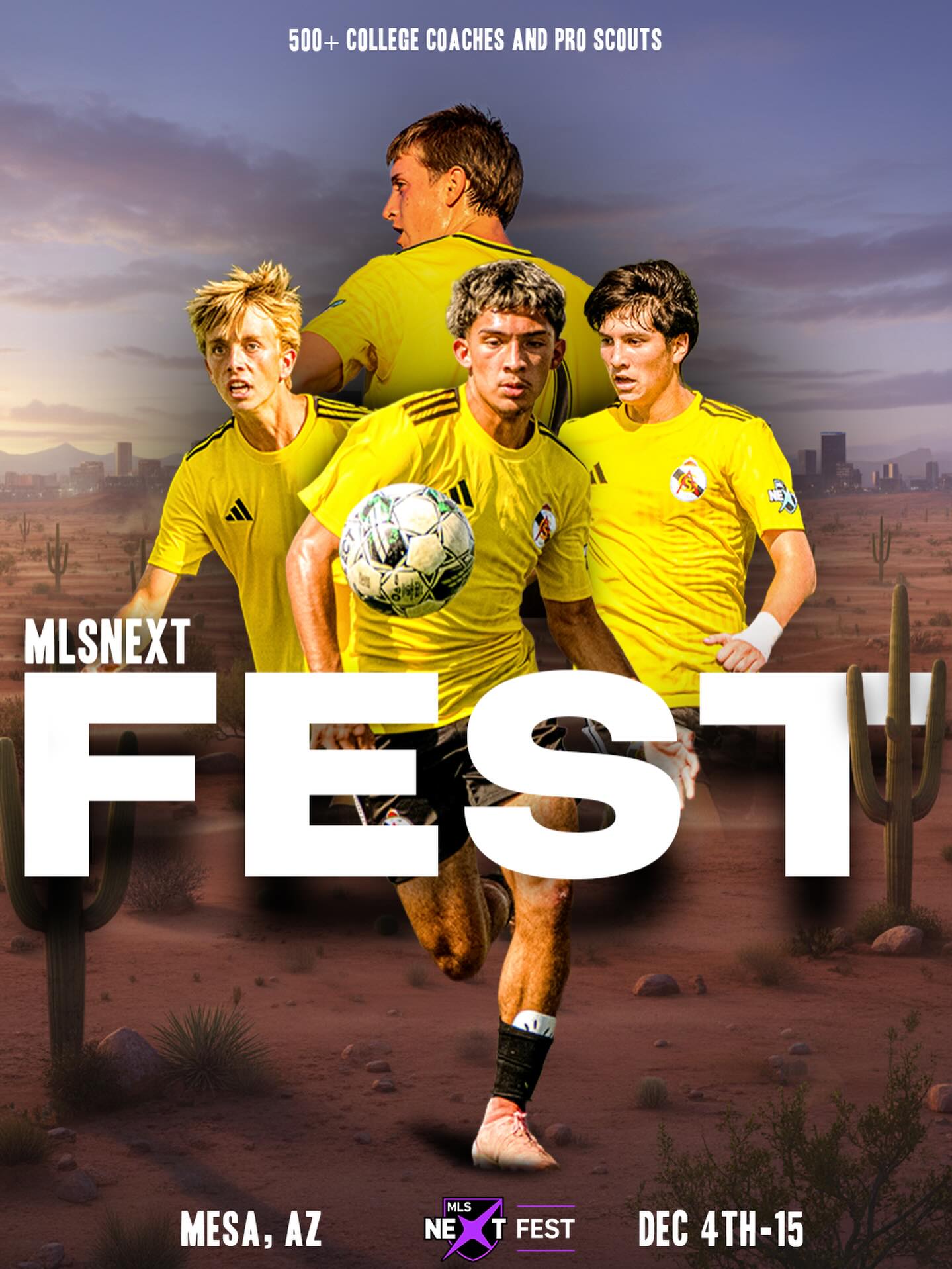 MLS NEXT FEST is almost here! 🔥
We’re officially one week out from the biggest boys’ youth soccer event in the country — MLS NEXT FEST!
This national stage brings together 500+ college coaches and pro scouts, making it the ultimate opportunity for players to showcase their talent.
Our boys will be competing against some of the top clubs in the nation and sharing fields with elite MLS academy teams. We’re excited for the high-level competition, the exposure, and the incredible experience ahead.
You still have a chance to register for our December MLS Next ID clinic here: Warnersoccer.com
GO ASG! More than a club.