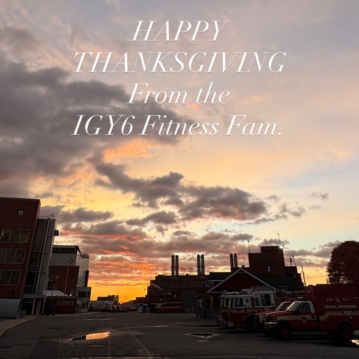 To those on shift and to those we lost. Have a happy and Blessed Thanksgiving from the Family at IGY6 Fitness.
#fdny #firefighterfitness #paramedicfitness #thanksgivingday2025