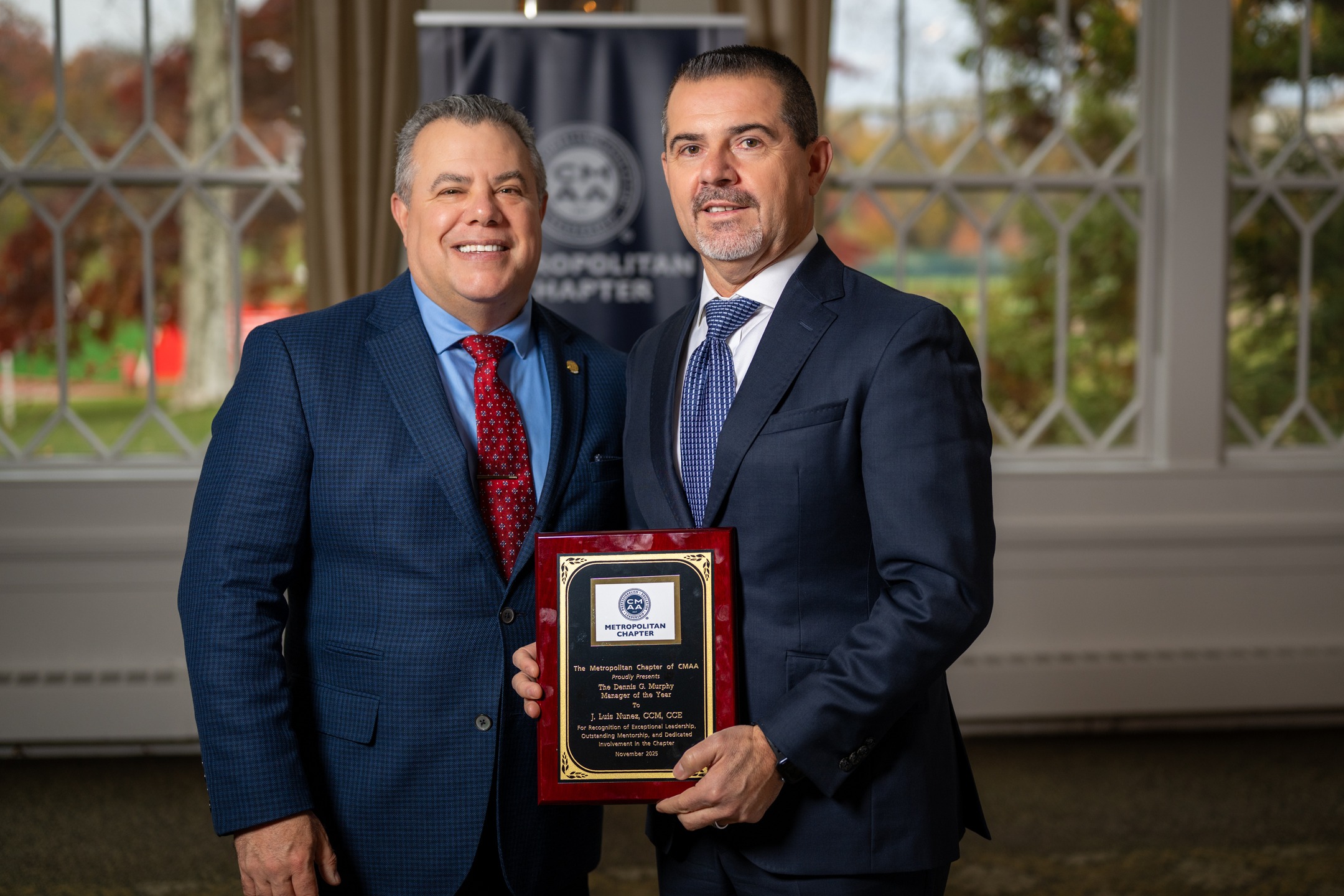Privileged to photograph J. Luis Nunez, CCM, CCE, General Manager of Glen Head Country Club, as he was recognized as the Metropolitan CMAA Club Manager of the Year. #cmaa #clubmanagement #westchester #longisland #privsteclubs #countryclubs #photographer