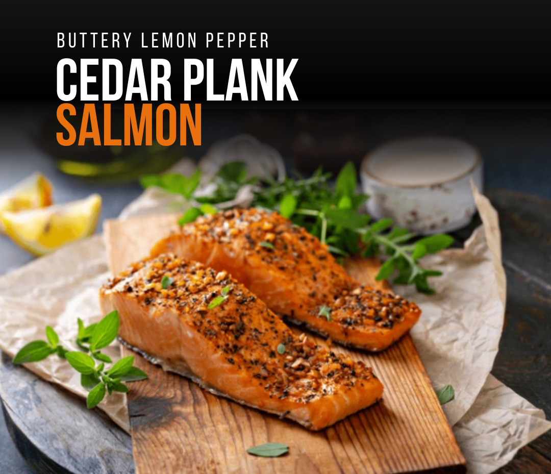 Delight your taste buds with Cedar Plank Salmon! 🌊🐟 This dish is a game changer, bringing in that campfire vibe and buttery flavor in every bite. Perfect for family gatherings! Link in Bio #Salmon #Foodie #GrillMaster