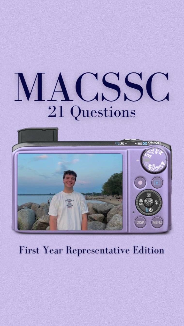 Meet our 2025-2026 First Year Representative!
Sam is an incredible member of the MACSSC, bringing positive energy to every meeting!
Get to know Sam with 21 questions…if you have more questions, fill out the link in our bio!