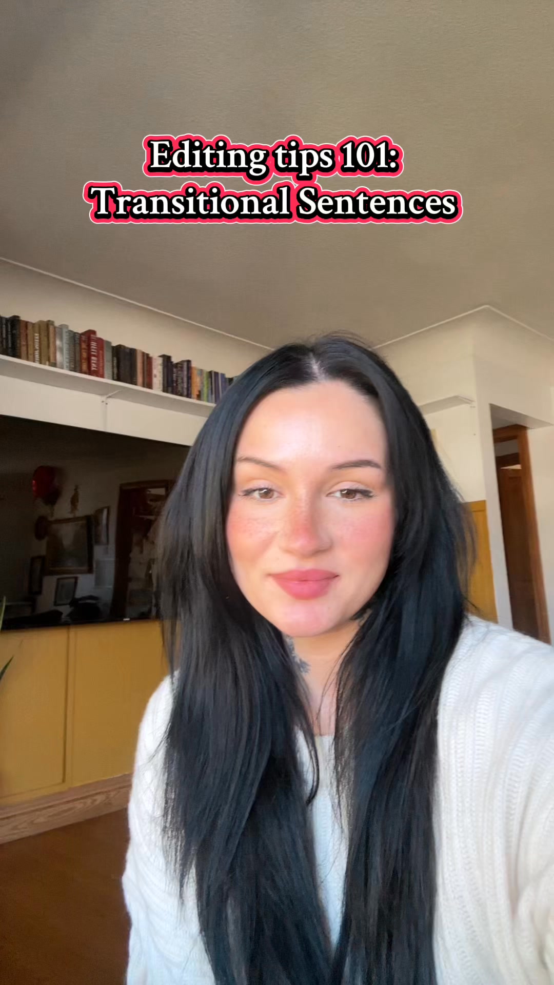 Transitional sentences: the quiet little bridges that make your writing feel intentional, cohesive, and so much cleaner. #WritingHelp #EditingTips #WriterLife #Bookstagram #WriteBetter #writingtips #amwriting #canadianeditor