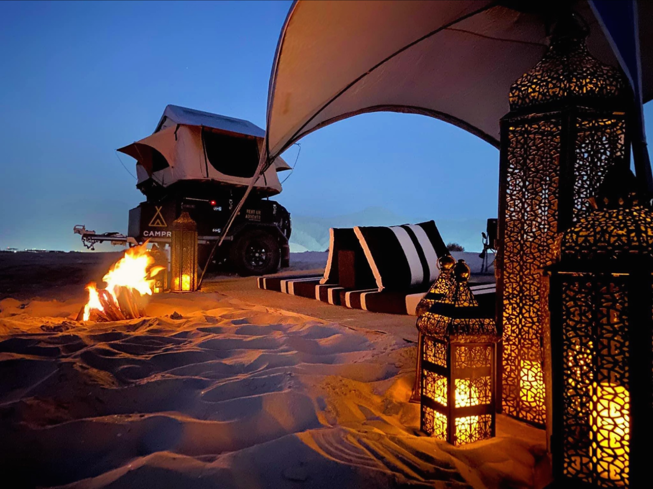 Escape the noise, keep the love. A perfect night for two. 🌙✨
CAMPR awaits 🌌
#reconnect#campr#camprae#desert#desertcamping#luxurycamping#glamping#glampinguae#exploreuae#uaeadventures#love#adventureawaits#romantic#desertvibes