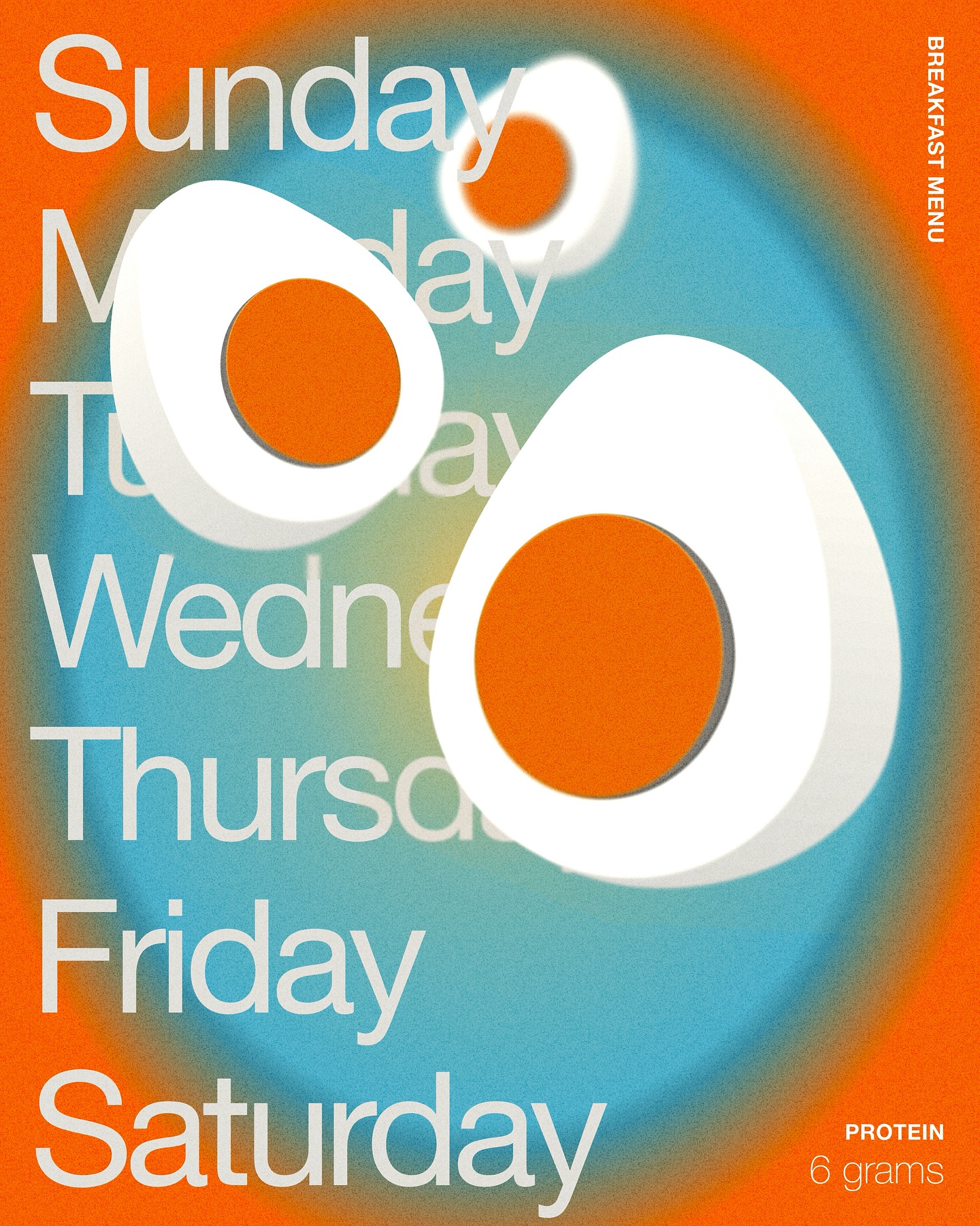 Sunday ho ya Monday roz khao ande.
Big-time obsession with eggs ever since I was a child.🙋🏻♂️
#eggs #explore #visual #poster #breakfast #instagram #typedesign #graphics #food #creator #colors #illustration #creative #figma